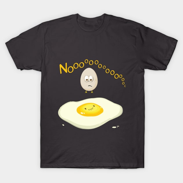 Sad egg T-Shirt by Wwonka